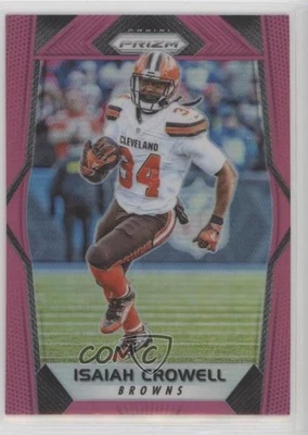 2017 Panini Prizm Pink Prizm Isaiah Crowell #99 - Image 1 of 2