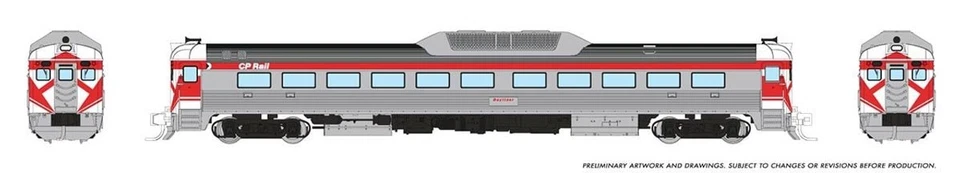 Rapido N Budd RDC-1 Canadian Pacific CP # DC LED 516007 - Image 1 of 1
