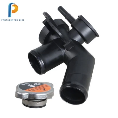 Pescoço de enchimento do líquido de arrefecimento do motor com tampa selada para 2009-2014 Nissan Murano - Imagem 1 de 4