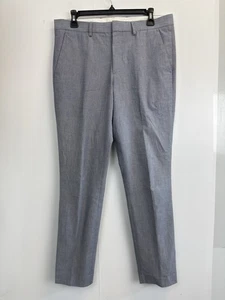 Express extra schmale knitterarme Anzughose für Herren Größe 30 x 30 blau - Bild 1 von 7