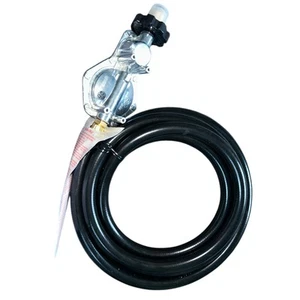 10' Two Stage Propane Regulator Hose Standard POL Connection x 3/8" Female Flare - Picture 1 of 4