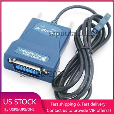 US Free TAX NEW NI GPIB-USB-HS GPIBUSBHS GPIB Instrument. - Image 1 of 4