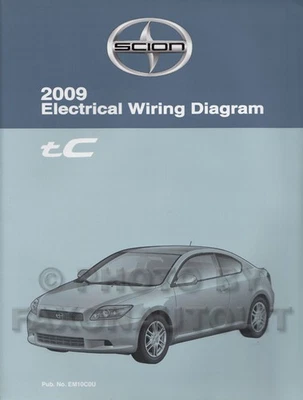 Diagrama eléctrico de cableado Scion TC 2009 esquemas manuales Foto 1 de 2