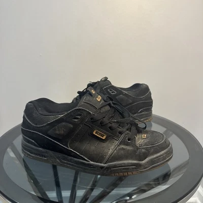 Zapatos de Skate Grunge Globe Fusion Negros Años 90 De Colección Y2K USADOS Para Hombre Talla 12 Y2K Foto 1 de 4