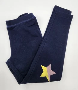 LOOK Girls’ Navy Cotton Blend Leggings Size 8 Years Pre-owned - Picture 1 of 6