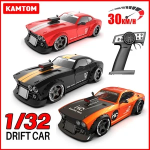 Kamtom RC Drift Car 1 :32 Scale 4WD High Speed Racing Car Double Wheel Replace - Picture 1 of 27