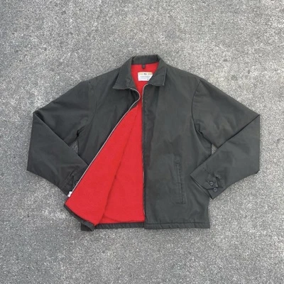 VTG Big Mac 70’s Penn-Prest Olive Green Workwear Jacket Fur Red Lining Medium - Image 1 of 4