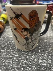 Taza de café Han Solo y Chewbacca 16 oz Star Wars de los parques de Disney nueva con etiqueta - Imagen 1 de 4