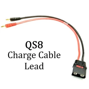 RCP-QS8 CARGADOR CABLE CABLE QS8 Conector Carga QS8 Carga Plomo - Imagen 1 de 22