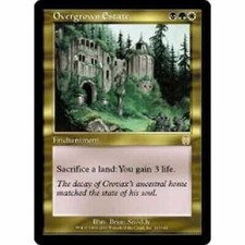 Overgrown Estate x4 Apocalypse MtG NM
