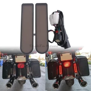 Rear Saddlebag Filler Insert Support LED Lights For Harley Touring Electra Glide - Bild 1 von 23