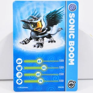 Tarjeta coleccionable Sonic Boom 2012 Skylanders Giants serie 2 - Imagen 1 de 2