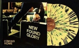 New Found Glory Coming Home Custard Black Evergreen Splatter Vinyl - Picture 1 of 1