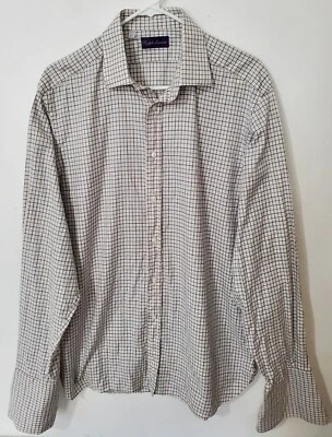 Ralph Lauren Purple Label Mens Button Shirt French Cuffs Made Italy Sz XXL 16.5 - Image 1 of 4