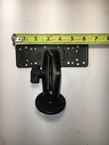 Aluminum Ram Mount 1" ball Dual Swivel Heavy Duty GPS phone universal, Brand new - Picture 1 of 6