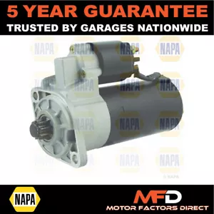 Fits VW Caddy 1996-2000 Skoda Felicia 1996-2001 1.9 D NAPA Starter Motor - Picture 1 of 2