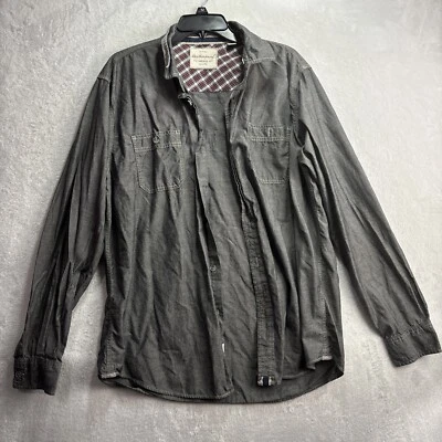 Weatherproof Original Vintage Button-up Shirt Men's XL Harley Davidson Gray - Image 1 of 4