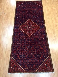 3'9" x 9'10" Turkish Floor Runner Oriental Rug - Hand Made - 100% Wool - Picture 1 of 5