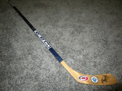 NOAH HANIFIN Carolina Hurricanes SIGNED Hockey Stick w/ COA 2018 All-Star Game - Image 1 of 2