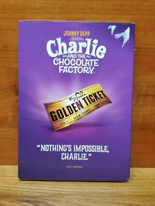 Charlie And The Chocolate Factory (DVD NEW 2005) W/ WB Iconic Moments Slipcover - Picture 1 of 2