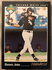 1993 Pinnacle Shawn Jeter Rookie Prospect Baseball Card #265 White Sox Mid-Grade