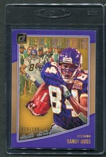 2018 Donruss Gridiron Kings Studio Series Randy Moss #AGK-10 Vikings /100