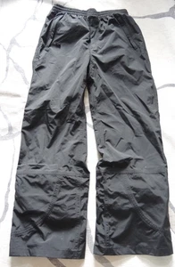 Vintage Early Winters Men's Snow Pants Black Size M Windbreaker Outdoor Ski Hike - Picture 1 of 5