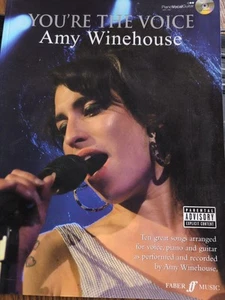 YOU'RE THE VOICE AMY WINEHOUSE - PIANO, VOCAL, GUITAR (CHORDS) - PLUS CD -IMP-GC - Picture 1 of 3