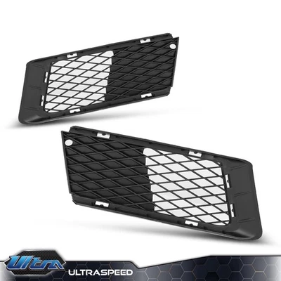 Fog Light Grille Cover Left+Right Side Fit For 2007-2010 BMW 328xi 328i xDrive Foto 1 de 4