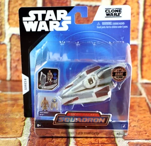 Star Wars Micro Galaxy Squadron Mace Windu's Jedi Starfighter #0170 CHASE - Bild 1 von 6