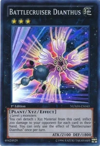 3X Battlecruiser Dianthus NUMM-EN043 / 1A EDICIÓN. / SUPER RARO / ¡COMO NUEVO! / YU-GI-OH - Imagen 1 de 1