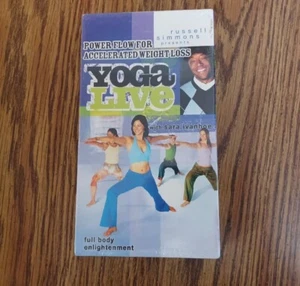 Russell Simmons presents Yoga Live VHS New - Picture 1 of 2