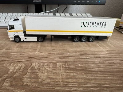 Albedo 1:87 Camion Volvo Schenker Sverige Piano Trattore Buono Condizione Senza - Immagine 1 di 4