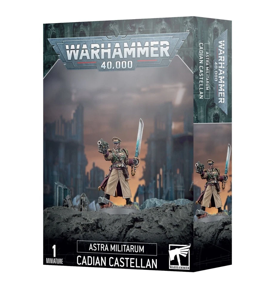 Cadian Castellan Astra Militarum 40K Warhammer Sealed - Image 1 of 1