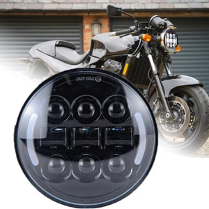 For Triumph Speed/Street Triple Thunderbird Rocket3/Harley 5.75" LED Headlight - Picture 1 of 8