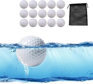 Palline da golf galleggianti 15 pezzi palline galleggianti pratica - Foto 1 di 6