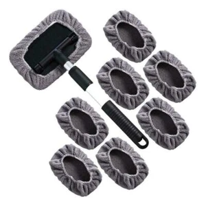 MicroFiber Windshield Clean Shine Car Auto Wiper Cleaner Glass Window Brush U6Z8 - Picture 1 of 12