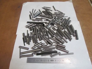 ASSORTMENT OF HARDEN ALLOY ST. DOWEL PINS, HEADLESS TAPER & STRAIGHT OVER 2 LBS. - Imagen 1 de 6