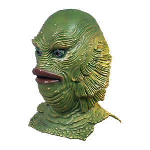 Universal Monsters CREATURE From The BLACK LAGOON Latex Deluxe Mask TOTS