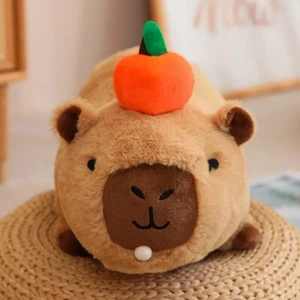 New Kawaii Capybara Plushies Dolls Cute Stuffed Animal Gift for Girls Xmas Birth - Picture 1 of 28