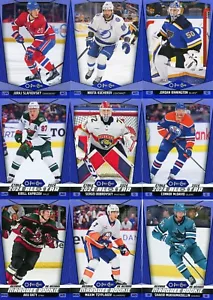 U PICK LOTE 2024-25 24-25 O-Pee-Chee OPC BORDE AZUL Juego de tarjetas paralelas #1-600 - Imagen 1 de 1