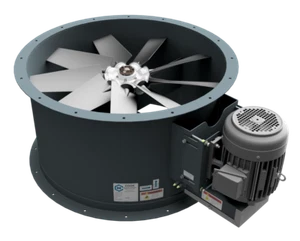 42" Dia Tube Axial Fan - 5Hp - 3Ph - 20,000 CFM -  Free Shipping - Picture 1 of 2