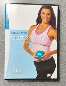 TRACIE LONG TRAINING TLT BETTER BURN BETTER BUNS WORKOUT DVD - FREE SHIPPING - Picture 1 of 3