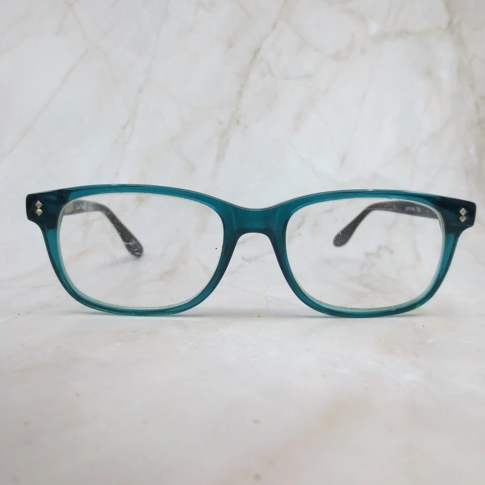 Armação de óculos Ewert Hemingway 4617 unissex azul preto plástico quadrado 52-17-140 - Imagem 1 de 4