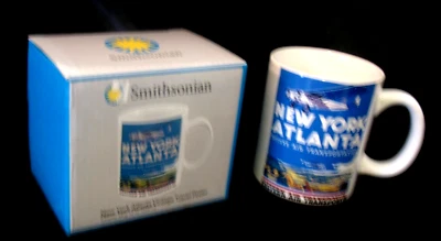 Póster vintage Smithsonian Eastern Air Transport 'Nueva York a Atlanta' taza taza taza Foto 1 de 4
