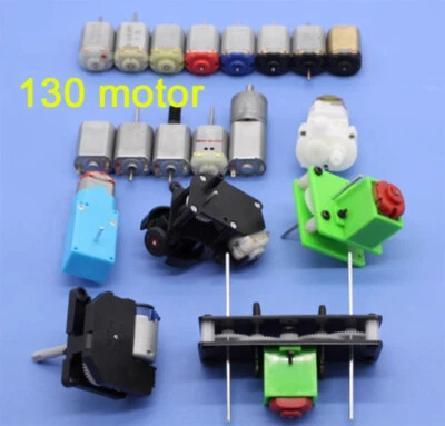 130 DC Mini Motor kleine Elektromotoren Spielzeugmodell 3V 22000/5500 U/min - Bild 1 von 4