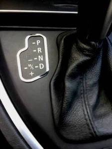 D Chrom Rahmen für die Gangwahl / BMW E63 E64 - Edelstahl poliert - Picture 1 of 3
