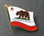 US CALIFORNIA STATE FLAG USA SINGLE LAPEL PIN BADGE 7/8 INCH