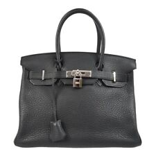 Hermes Black Togo Birkin 30 Handbag □L 74.S 171985