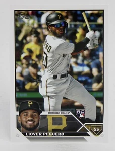 Liover Peguero (RC) - 2023 Topps Series 1 #283 Pittsburgh Pirates MLB Card - Picture 1 of 2
